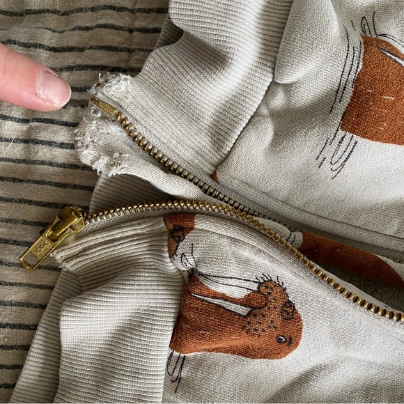 VGUC zip up hoodie from Mini Rodini - Picture 3 of 4